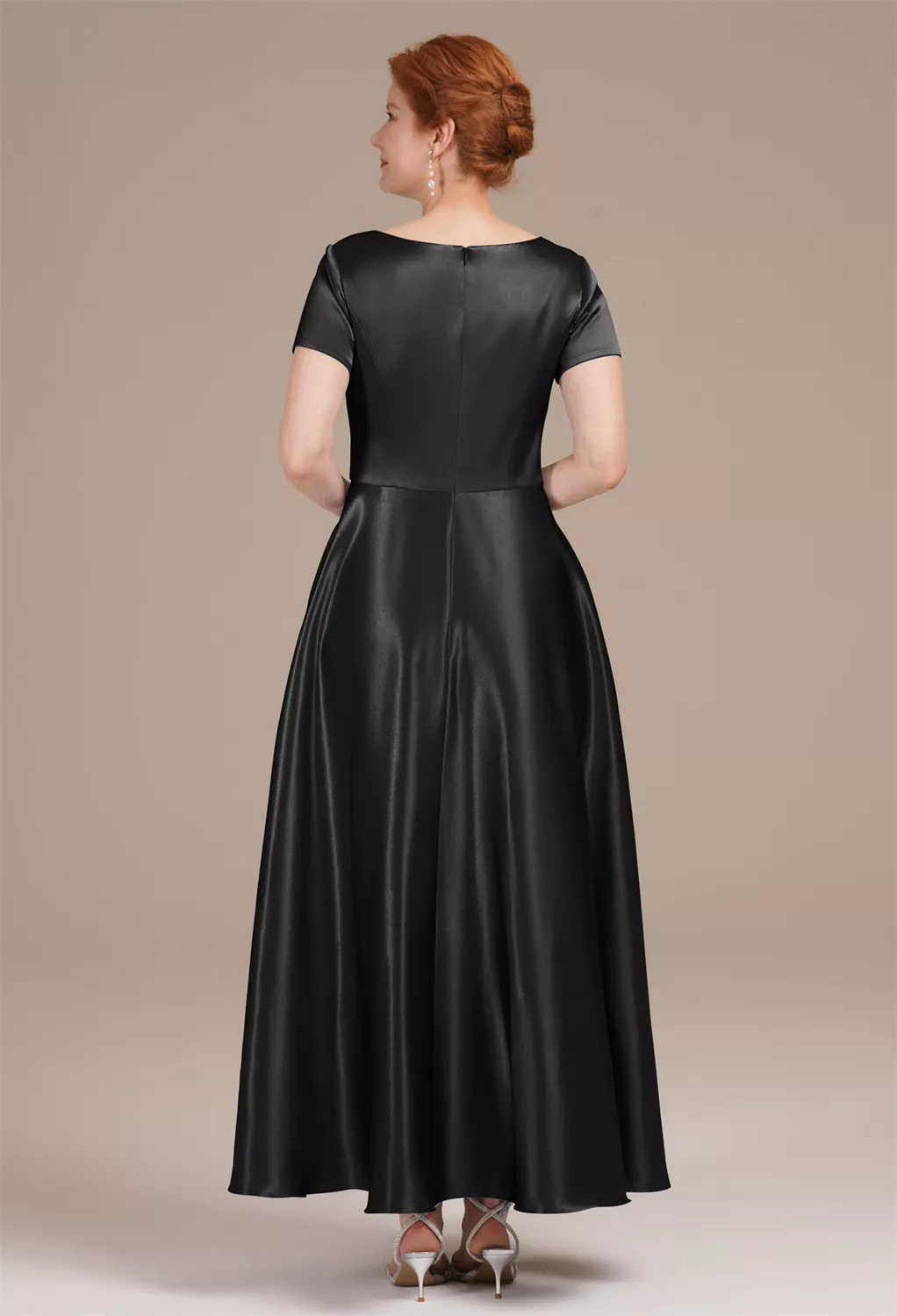 AW Omukama Black Metallic  Mother of the Bride Dresses